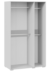 Шкаф для одежды 3-х дверный с зеркалом Нео (Белый) в Миассе - предосмотр 1