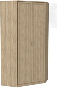 Распашной шкаф 403 несимметричный, цвет Дуб Сонома в Миассе - предосмотр