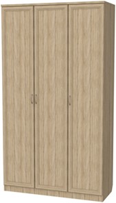 Распашной шкаф 106 3-х створчатый, цвет Дуб Сонома в Златоусте