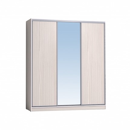 Шкаф 2000 Домашний Зеркало/ЛДСП, Бодега Светлый в Копейске - изображение