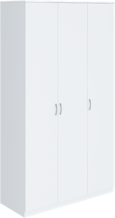 Шкаф распашной Осло М01 (Белый) в Копейске - изображение