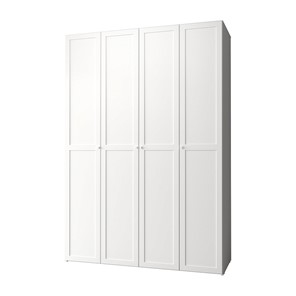 Шкаф распашной Харрис 60, белый + 4 фасад стандарт в Миассе