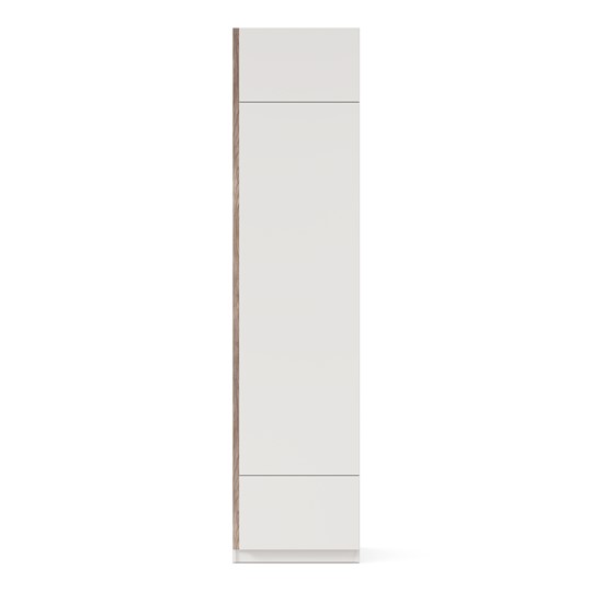 Одностворчатый шкаф Лайт ЛД 412.080.000, Белый в Миассе - изображение 6