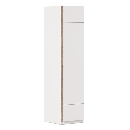 Одностворчатый шкаф Лайт ЛД 412.080.000, Белый в Миассе - изображение