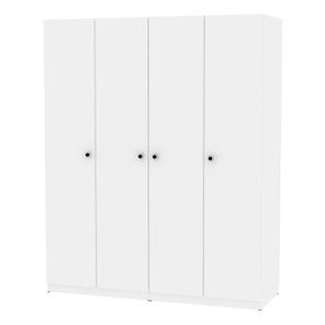 Шкаф четырехдверный Arvid H240 (Белый) в Миассе