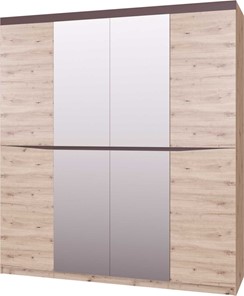 Шкаф четырехдверный Тиана ШР-4 (С зеркалом) в Миассе