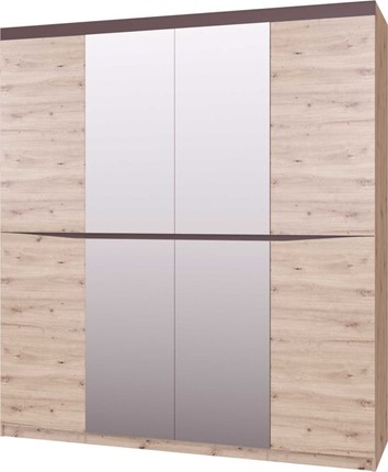 Шкаф четырехдверный Тиана ШР-4 (С зеркалом) в Магнитогорске - изображение