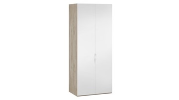 Шкаф для одежды Эмбер СМ-348.07.004 (Баттл Рок/Серый глянец) в Миассе