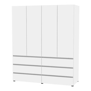 Распашной шкаф Erik H333 (Белый) в Миассе