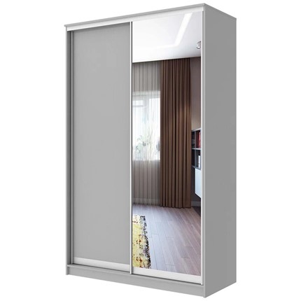 Шкаф 2-х дверный ХИТ 22-4-12-15 Серый в Копейске - изображение