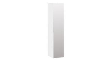 Шкаф с 1 зеркальной дверью Порто (580) СМ-393.07.002 (Белый жемчуг/Белый жемчуг) в Магнитогорске