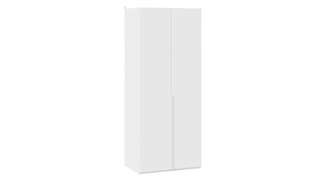 Шкаф для одежды Порто (580) СМ-393.07.003 (Белый жемчуг/Белый софт) в Миассе