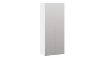 Шкаф для одежды Порто (580) СМ-393.07.004 (Белый жемчуг/Белый жемчуг) в Копейске