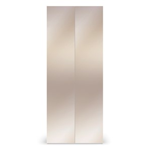 Шкаф с зеркальными фасадами Марсель 900 (белый) в Челябинске - предосмотр 1