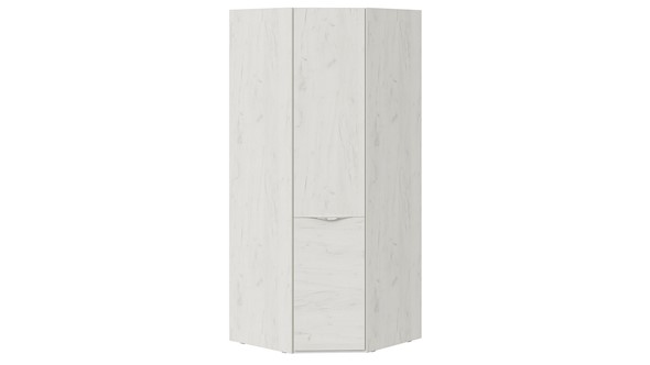 Распашной шкаф угловой Либерти, Дуб крафт белый СМ-297.07.031 в Челябинске - изображение