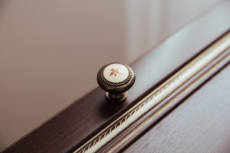 Угловой шкаф-стеллаж Беатрис М14 правый (Орех Гепланкт) в Магнитогорске - изображение 2