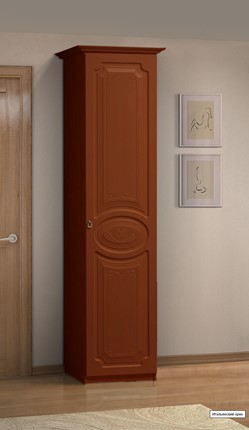 Шкаф-пенал Ивушка-5, цвет Итальянский орех в Копейске - изображение
