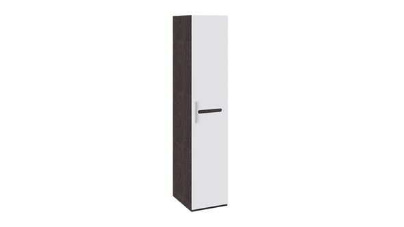 Распашной шкаф Фьюжн  ТД-260.07.01 (Белый глянец, Венге Линум) в Копейске - изображение