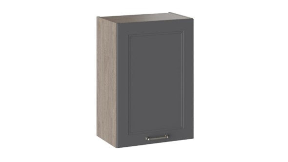 Навесной кухонный шкаф Одри В_72-50_1ДР (Серый) в Миассе - изображение