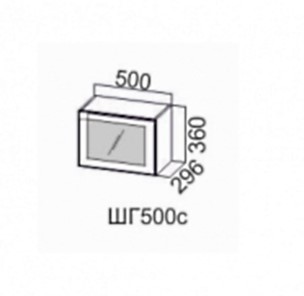 Навесной шкаф Модерн шг500c/360 в Челябинске - предосмотр