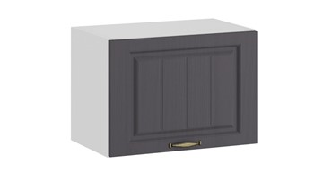 Навесной кухонный шкаф Лина 1В5Г (Белый/Графит) в Златоусте