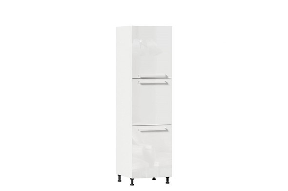 Шкаф-пенал на кухню Герда 600 тип 2 272.296.000 (Белый) в Копейске - изображение