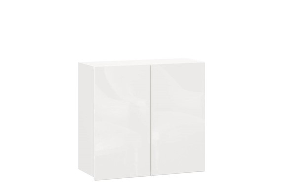 Шкаф кухонный 800, Шервуд, ЛД 281.360.000.162, белый/белый глянец в Челябинске - изображение