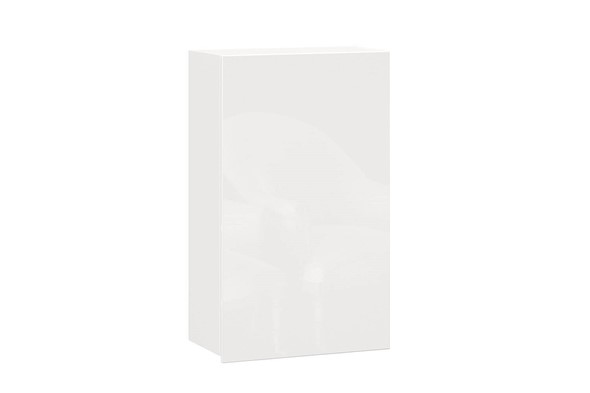 Шкаф кухонный высокий 600, Шервуд, ЛД 281.450.000.167, белый/белый глянец в Челябинске - изображение