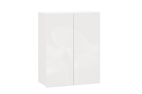 Кухонный шкаф высокий 800, Шервуд, ЛД 281.460.000.168, белый/белый глянец в Челябинске - изображение