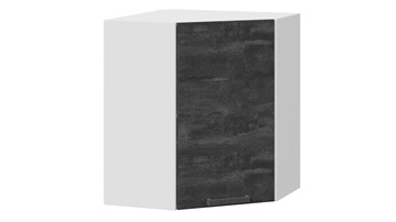 Шкаф кухонный угловой Детройт 1В6У (Белый/Угольный Камень) в Копейске