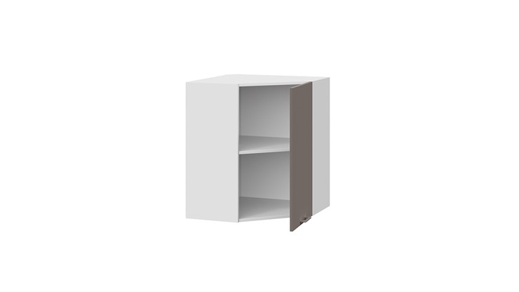 Шкаф кухонный угловой Габриэлла 1В6У (Белый/Муссон) в Копейске - изображение 1