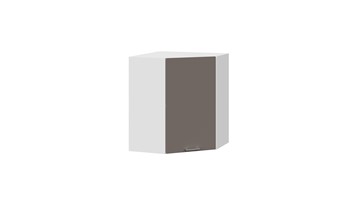 Шкаф кухонный угловой Габриэлла 1В6У (Белый/Муссон) в Копейске - предосмотр