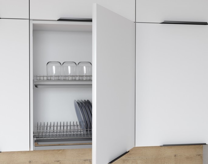 Кухонный шкаф горизонтальный IBIZA Белый  MHL 6038.1P (600х320х384) в Челябинске - изображение 1