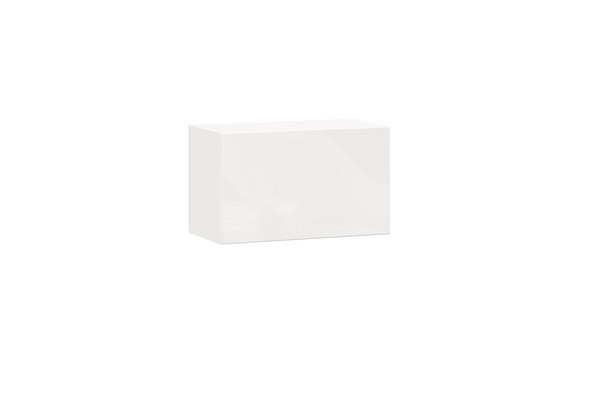 Шкаф на кухню 600 горизонтальный, Шервуд, ЛД 281.710.000.171, белый/белый глянец в Челябинске - изображение