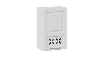 Кухонный навесной шкаф Скай В_72-45_1ДРД(R) (Белоснежный софт) в Миассе