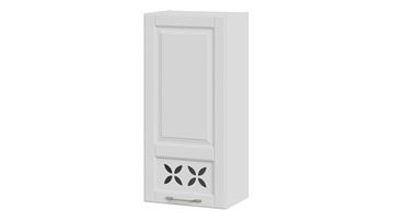 Кухонный навесной шкаф Скай В_96-45_1ДРД(L) (Белоснежный софт) в Миассе