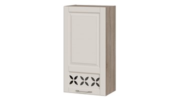 Кухонный навесной шкаф Скай В_96-50_1ДРД(L) (Бежевый софт) в Миассе