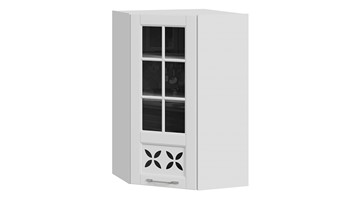 Кухонный угловой шкаф Скай ВУ45_96-(40)_1ДРДc(L) (Белоснежный софт) в Миассе