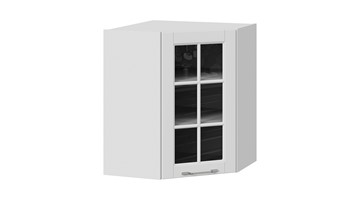 Кухонный навесной шкаф Скай ВУ45_72-(40)_1ДРс (Белоснежный софт) в Магнитогорске
