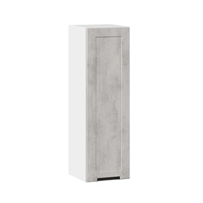 Кухонный шкаф 300 высокий Джамис ЛД 296.410.000.024, Белый/Белый камень в Миассе