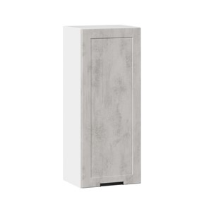 Кухонный шкаф 400 высокий Джамис ЛД 296.420.000.025, Белый/Белый камень в Миассе