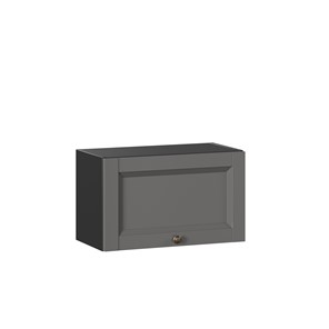 Шкаф на кухню Амели-3 600 горизонтальный ЛД 299.710.000.062, Черный/Оникс серый в Копейске