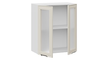 Кухонный шкаф Белладжио 1В6С (Белый, Софт панакота) в Челябинске - предосмотр 1