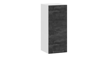 Навесной кухонный шкаф Детройт 1В3 (Белый/Угольный Камень) в Магнитогорске