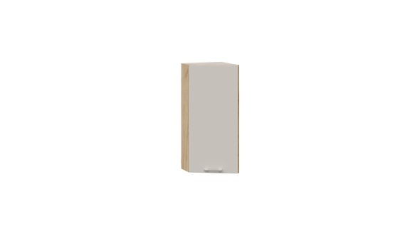 Кухонный шкаф торцевой Габриэлла 1В3Т (Дуб Крафт золотой/Крем) в Копейске - изображение