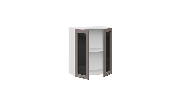 Кухонный шкаф Габриэлла 1В6С (Белый/Муссон) в Миассе - изображение 1