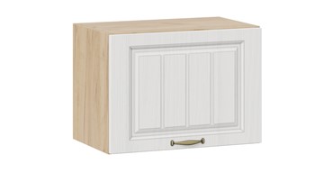Навесной кухонный шкаф Лина 1В5Г (Дуб Крафт Золотой/Белый) в Миассе