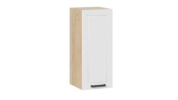 Навесной кухонный шкаф Лорас 1В3 (Дуб крафт золотой/Холст белый) в Миассе
