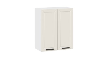Кухонный шкаф Лорас 1В6 (Белый/Холст брюле) в Миассе