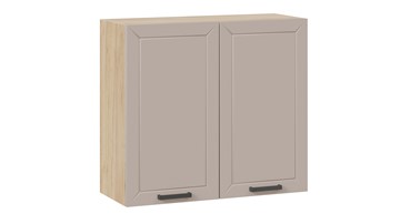Навесной кухонный шкаф Лорас 1В8 (Дуб крафт золотой/Холст латте) в Миассе